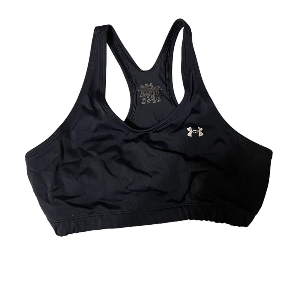 Under Armour Black Sports Bra, Size M